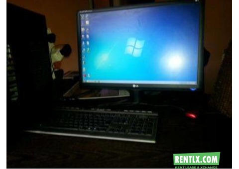 LG Dual Core Desktop on rent 