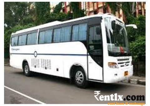 AC Volvo Semi Sleeper Bus on Rent in Kolkata