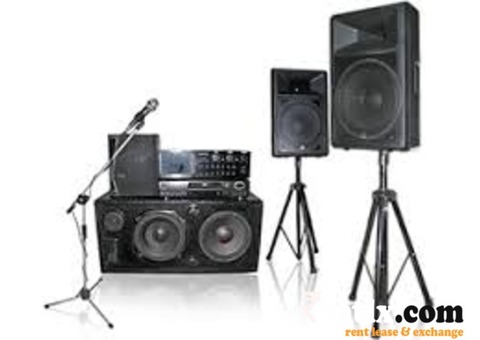 Dj System on Rent in Pune