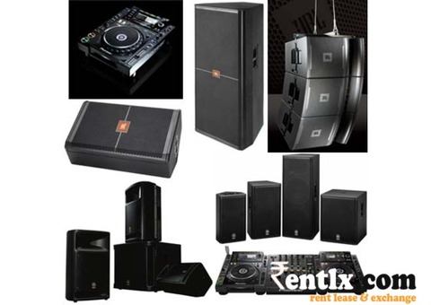 Music System on Rent in Chennai