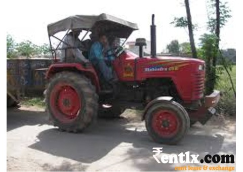 Tractor on hire