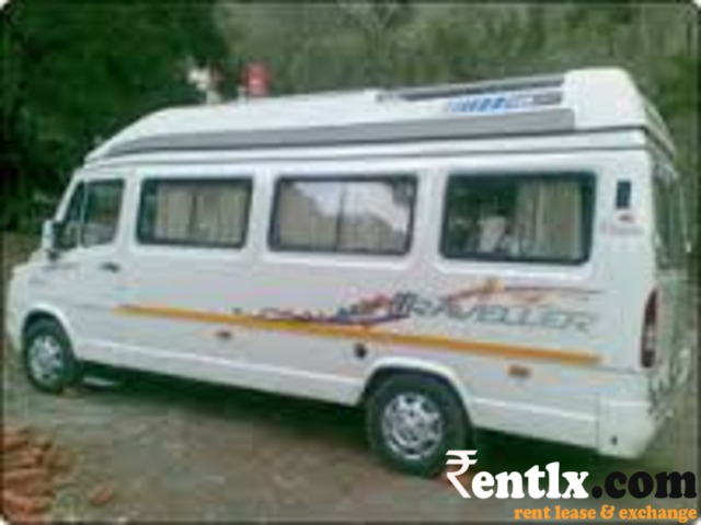 16 Seater AC Tempo Traveller on Rent in Hyderabad