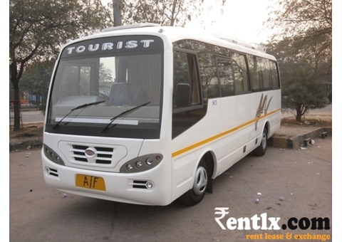 22 seater mini bus on Rent in Hyderabad