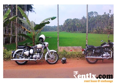 Royal Enfield on rent in Kerala