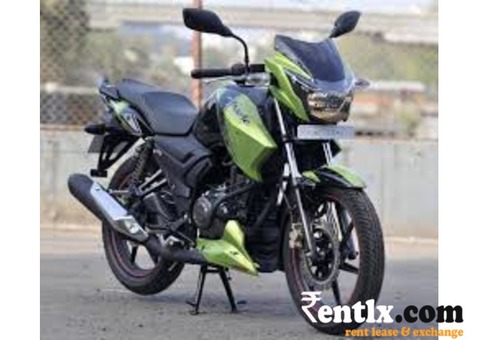 TVS Apache RTR 160 CC on rent in Nainital