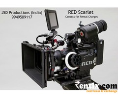 Red Epic Camera on Rent in Hyderabad