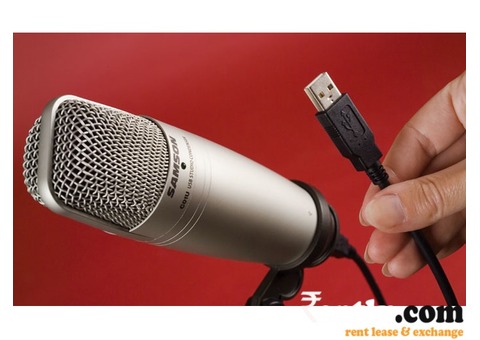 Studio Microphone on Rent in Chennai