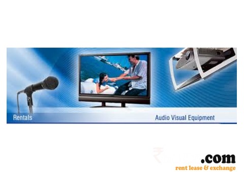 Audio Visual Equipment on Rent in New Delhi