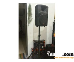 Cheap Speaker & 2 Mic. on Rent in Thodupuzha