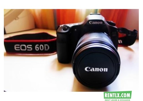 Canon 60D for rent in chennai