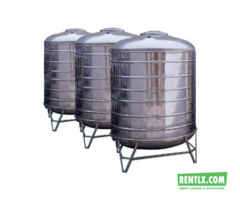 Stainless Steel Tank for storage on rent in Kanpur
