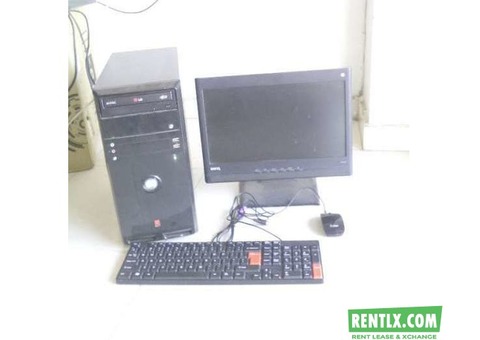 Computer core 2 Dual on Rent in Ahmedabad New system