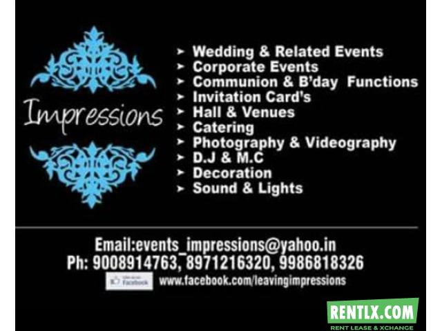 Wedding planners and event organizers in Bangalore