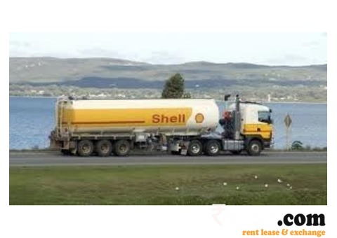 Renting a tanker lorry 