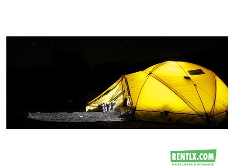 Trekking tents for rent in Hyderabad