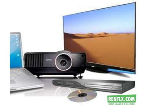 LCD Projector, Screen, Xbox, LCD TV, Laptop etc for rent
