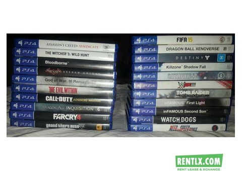 Ps4 Games on Rent in New Delhi