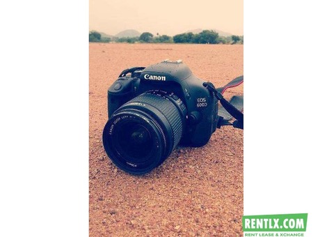 Canon 600d for Rent