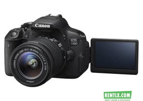 Canon 700d for rent