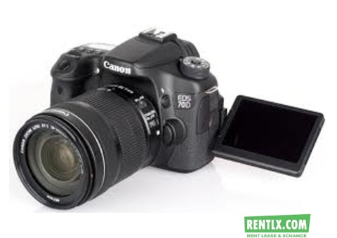 Camera canon dslr for Rent