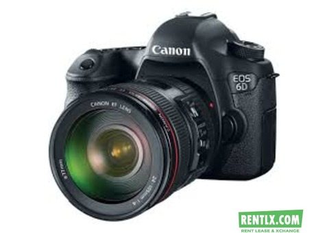 Canon 6DSLR on Rent