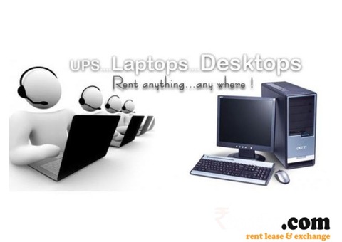 Laptops and Accessories on Rent Delhi-NCR