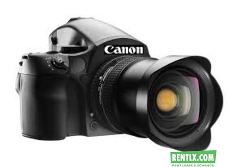 Canon DSLR for rent