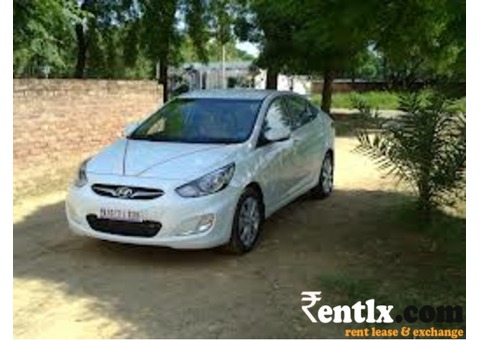 Hyundai Verna on Rent in Trivandrum