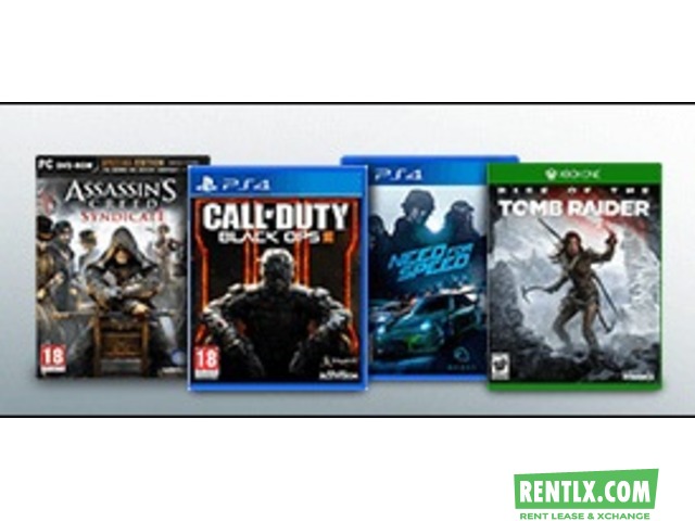 Games and Consoles On Rent