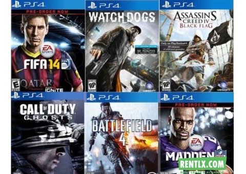 Ps4 games for rent