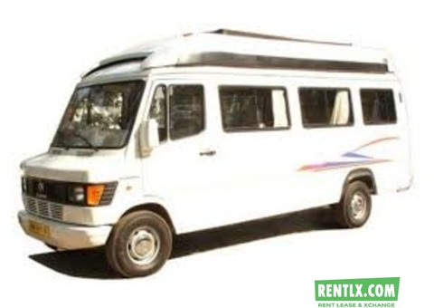 Tempo Travellers on Rent