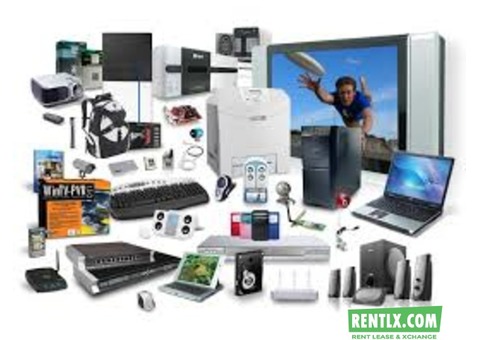Electronics itoms on Rent