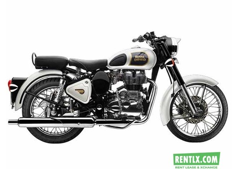 Royal Enfield on rent
