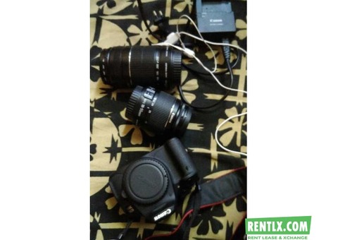 Camera and Lenses on rent