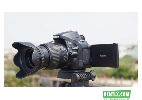 Nikon D5200 on Rent
