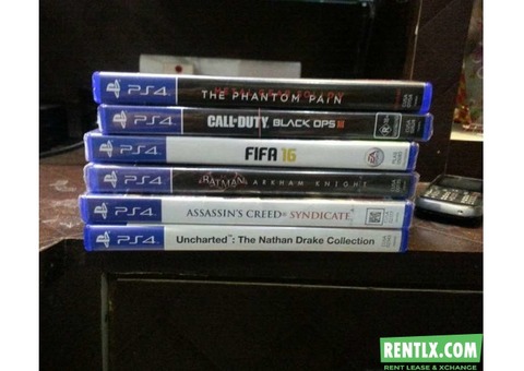 Ps4 games on rent