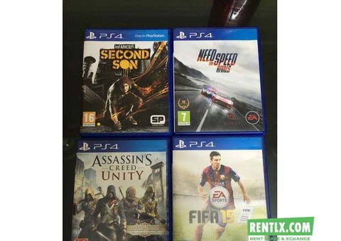 Ps4 games on rent in New Delhi