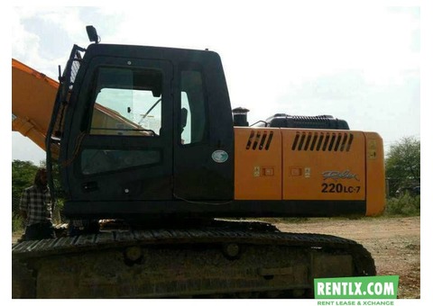 HEAVY EARTH MOVER MACHINE ON HIRE