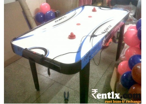 Air Hockey Table for rent in Gurgaon