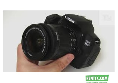 Canon eos 700d On Rent In Hyderabad