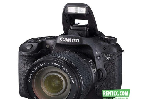 Canon 70d on rent in Hyderabad