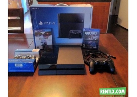 Sony Ps4 Console and Games on Hire in Bangalore