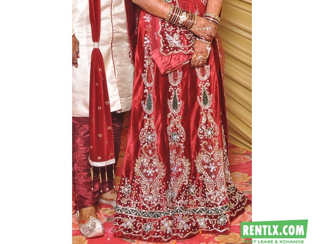 Bridal lehenga and Jewellery for Rent in Pune