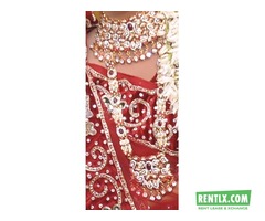 Bridal lehenga and Jewellery for Rent in Pune
