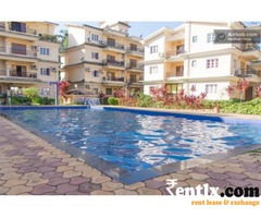 Calangute Paradise  Apartment with Swimming pool on daily rental basis 
