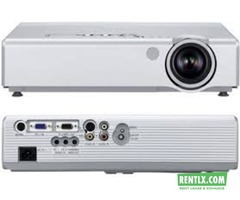 Projector and screen for rent in Hyderabad