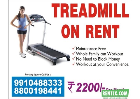 Treadmill on Rent in Delhi