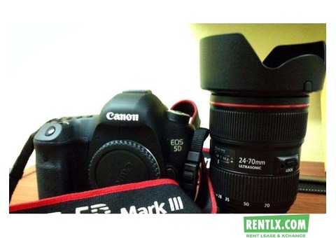 5D Mark Three For Rent in Hyderabd
