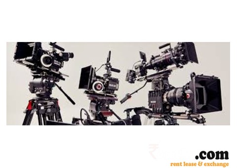 Cameras and Shooting Equipment on Rent Delhi-NCR