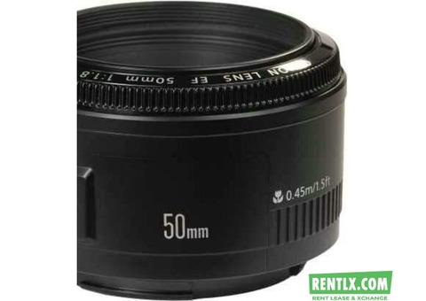 Canon 1.8. 50mm lens on rent in  Malad West, Mumbai